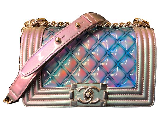 Chanel Small boy bag Multicolore