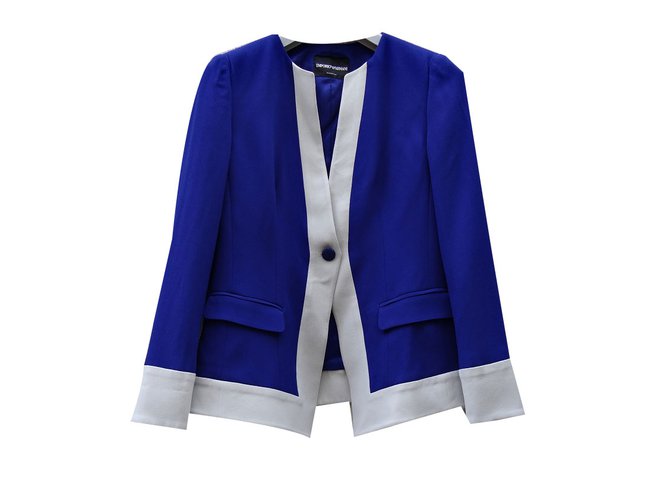 emporio armani white jacket