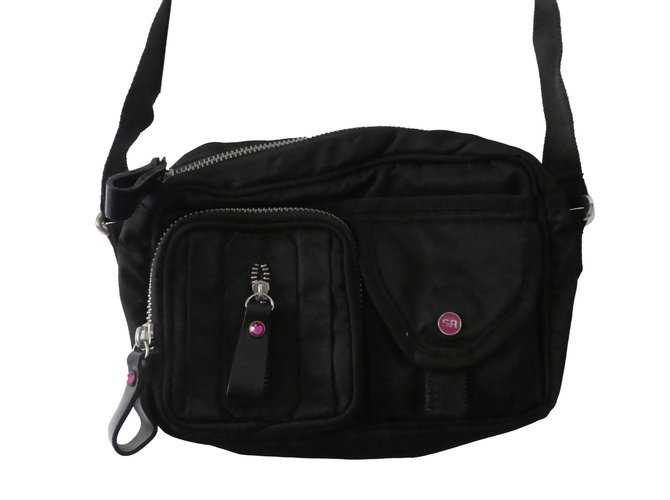 Sonia Rykiel Handbag Black Cloth  ref.68043
