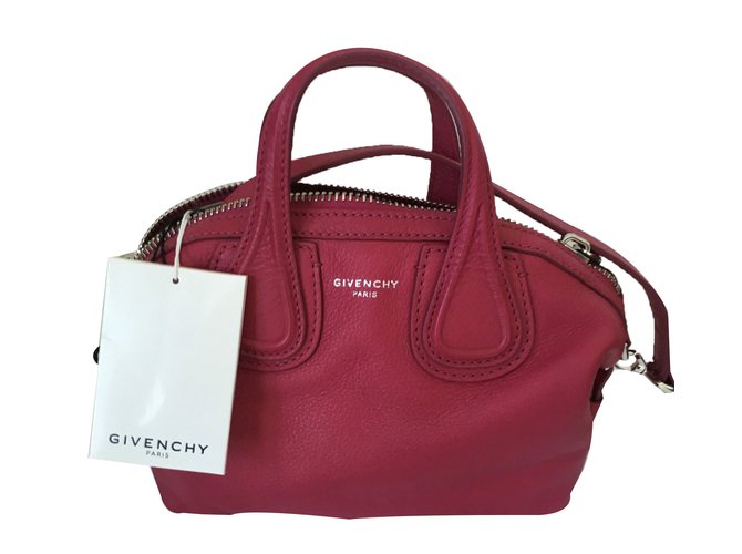 Givenchy Nightingale Micro Pink Leather ref.68087 Joli Closet