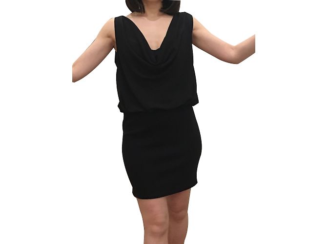 Zara Sommerkleid Schwarz