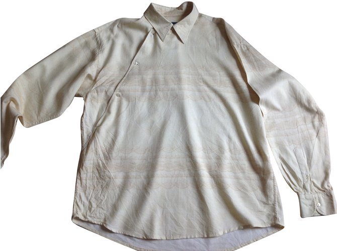 Kenzo Camicia Giallo Cotone  ref.68415