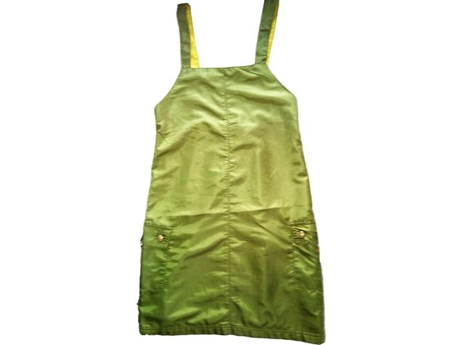 Robe Kenzo Khaki Polyamide 11-12 ans Kaki