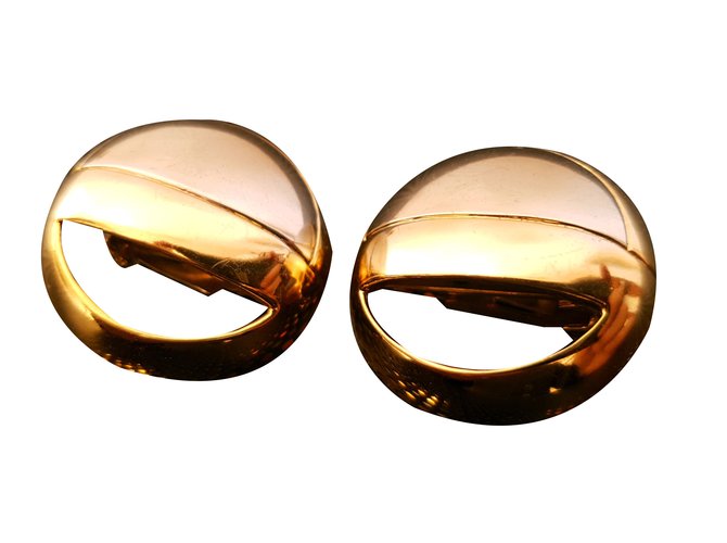 Lanvin Earrings Golden Metal  ref.68488