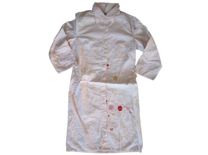 Kenzo Dress Cream Cotton  ref.68512