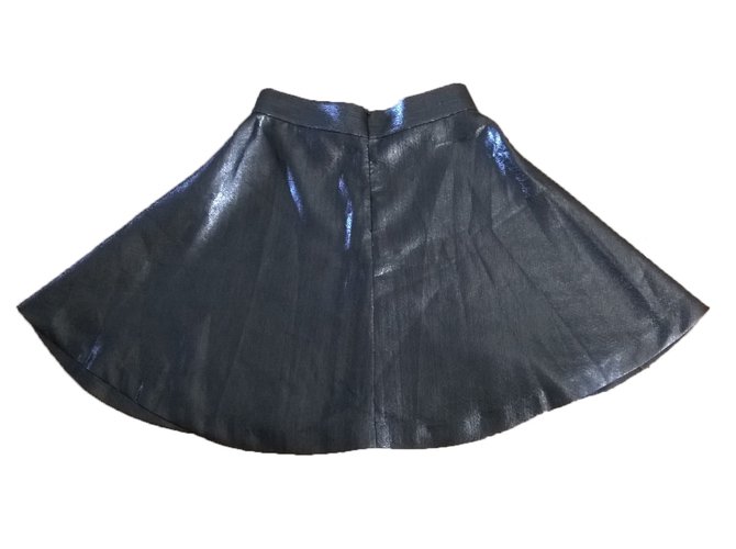 Maje Skirts Silvery Synthetic  ref.68555