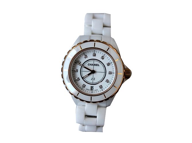 Chanel J12 Weiß Keramisch