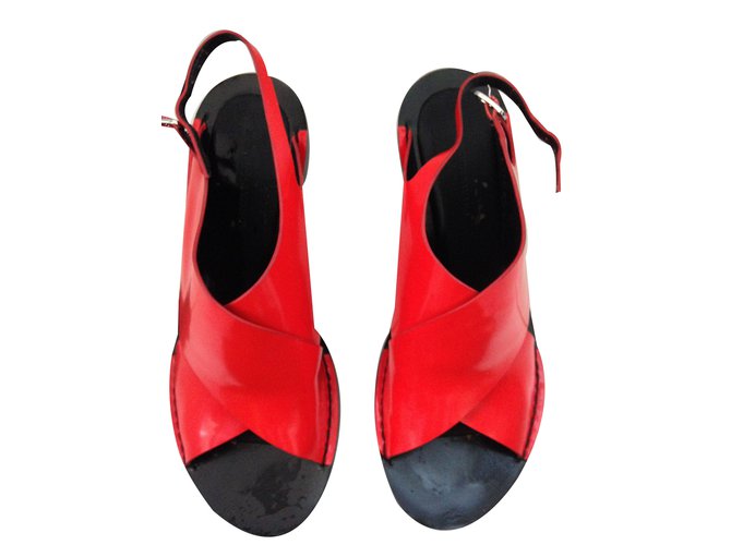 Alexander Wang Cola Red Patent leather  ref.68894