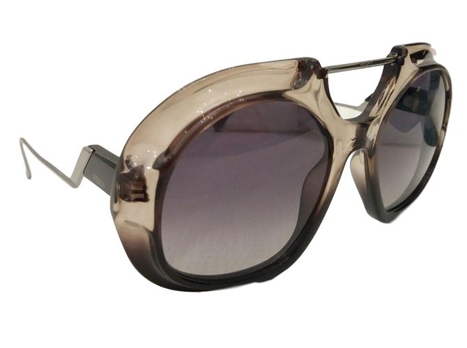 Fendi Sonnenbrille Schwarz Kunststoff  ref.68932