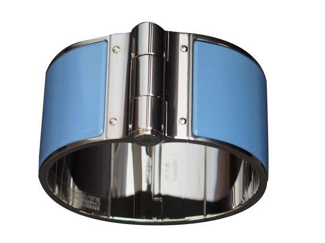 Hermès Armbänder Lila Metall  ref.69160