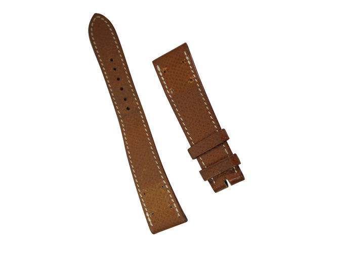 Hermès medor Brown Leather  ref.69244