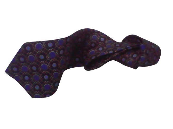 Dior Krawatten Mehrfarben Seide  ref.69277