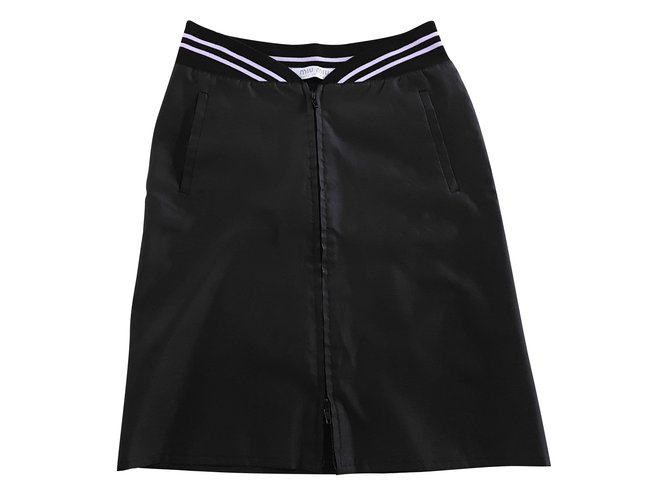 Miu Miu Skirt Black Polyester  ref.69348