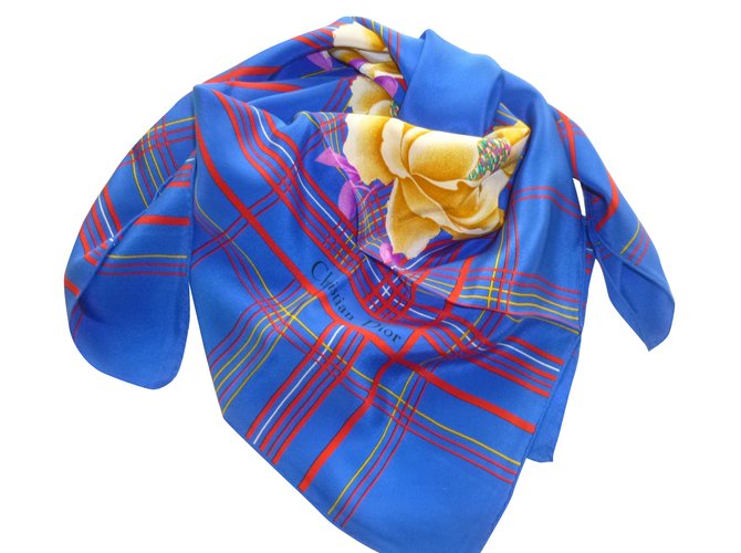 Christian Dior Scarf Multiple colors Silk ref.69367 Joli Closet