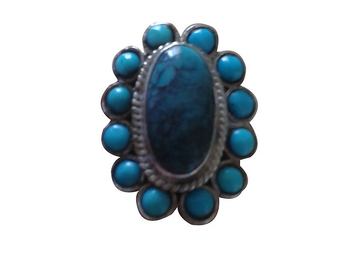 Harpo Ring Blau