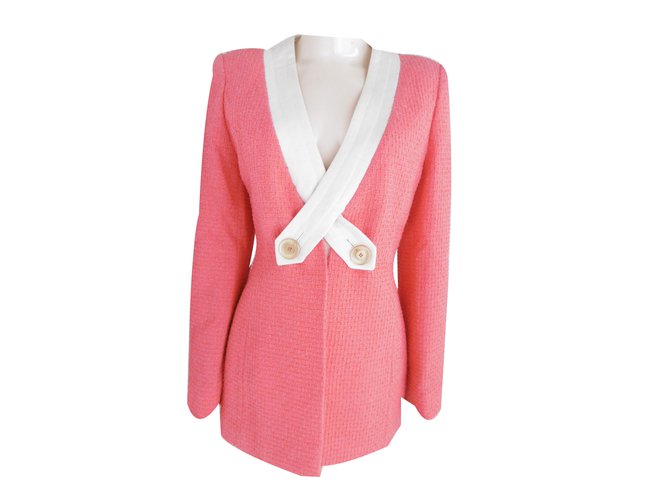Givenchy Blazer Pink Cotton Viscose  ref.69490
