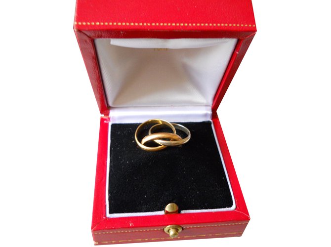Cartier Trinity Rings Yellow Gold Golden Ref 69553 Joli Closet