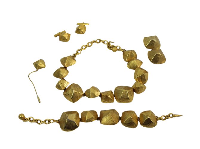 Hermès Jewellery sets Golden Metal  ref.69580