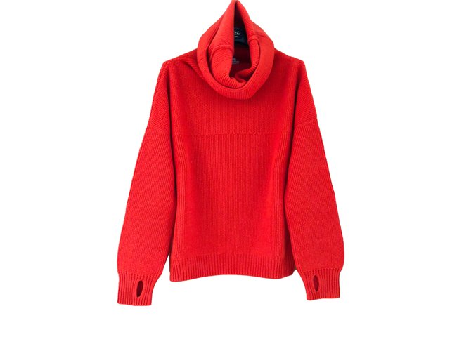 Hermès Strickwaren Orange Kaschmir