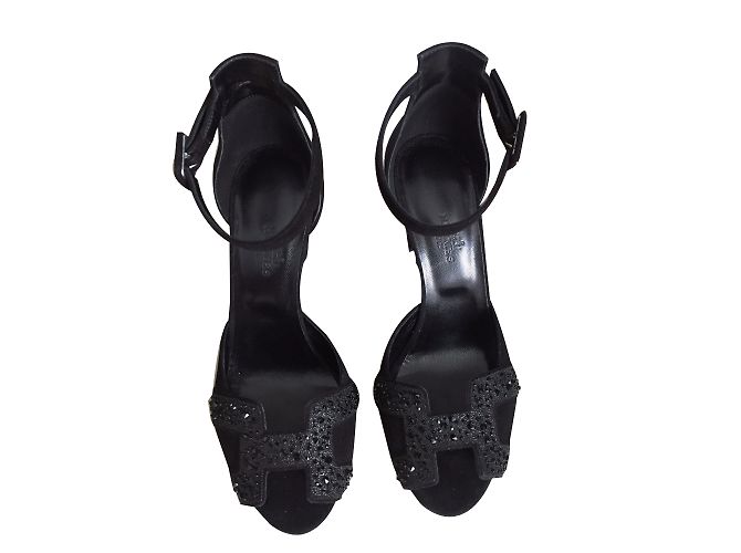 Hermès Sandals Black