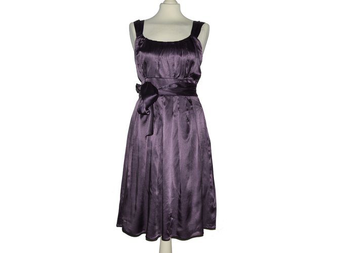 Joseph Dress Purple Silk Elastane  ref.69681