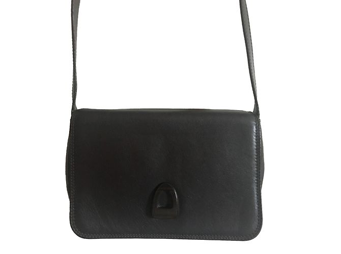 Bolsa de ombro Lancel em pele de cordeiro marrom