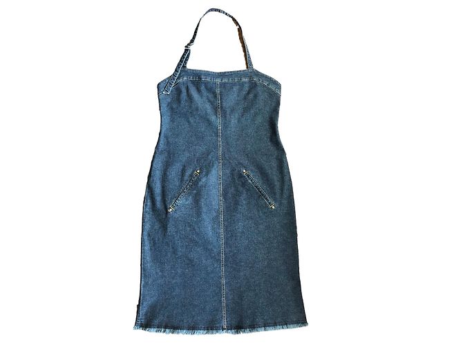 Sonia Rykiel Kleid aus blauem Denim