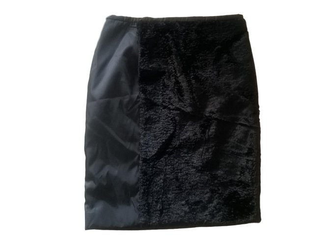 Prada Skirt Black Viscose  ref.69816