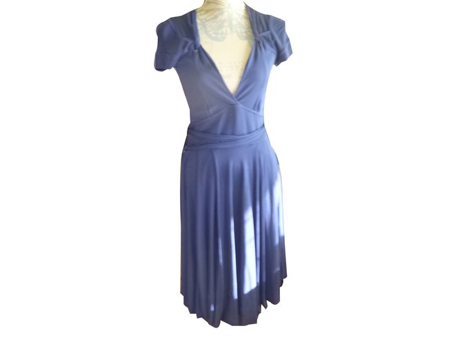 blue gucci dress