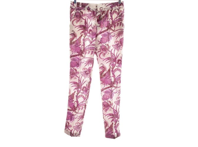 Gucci trousers Purple Silk  ref.69859