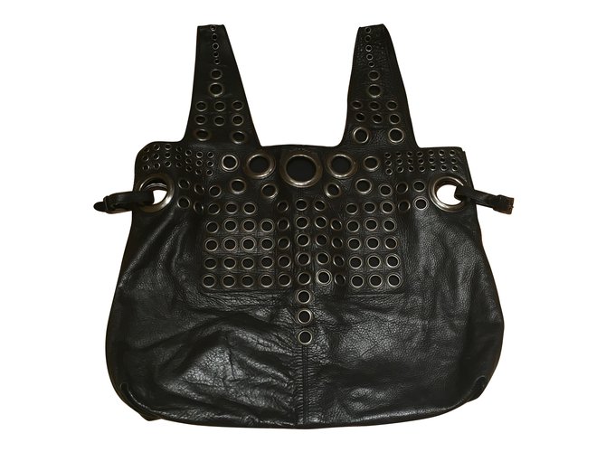 Givenchy Bag Black Leather  ref.70085