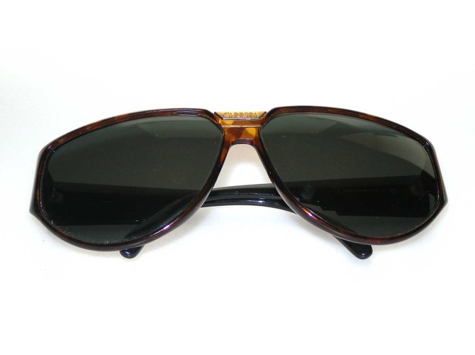 Carrera Sunglasses Brown Black Plastic  ref.70220