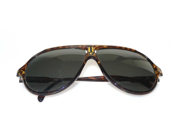 Carrera Steward Sunglasses Brown Black Plastic  ref.70221