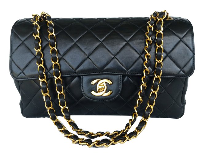 chanel double sided flap bag