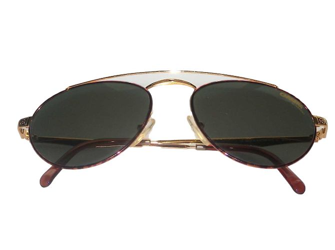 Carrera Sonnenbrille Rot Golden