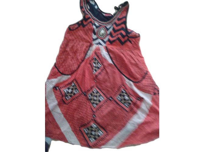 Rene Derhy Vestido Roja