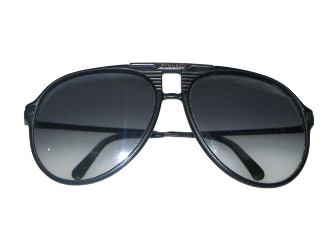 Carrera Sonnenbrille Schwarz Metall Kunststoff  ref.70461