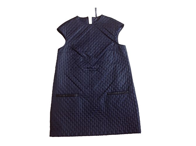 Cop Copine Kleid Marineblau aus Polyamid