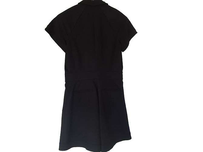 Mono de algodón negro Roberto Cavalli