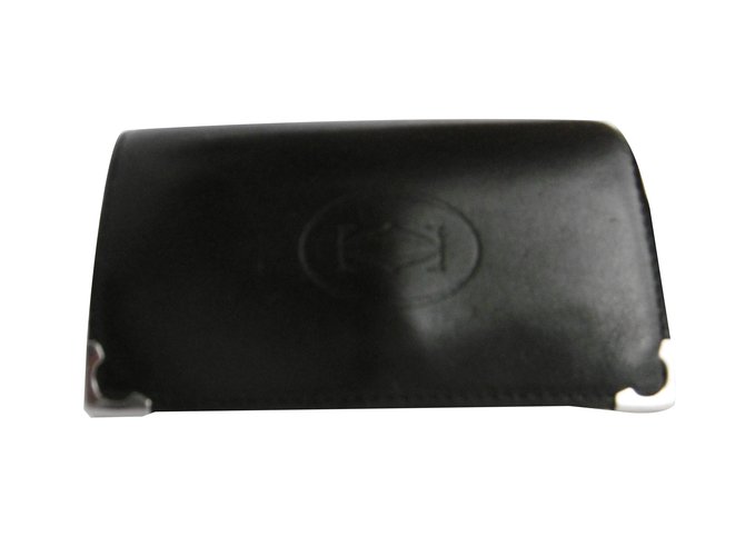 Cartier Key Holder Wallet Black Leather  ref.70581