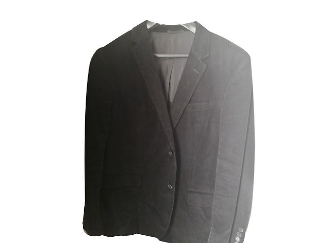 Hugo Boss Black Velvet Jacket Size 44