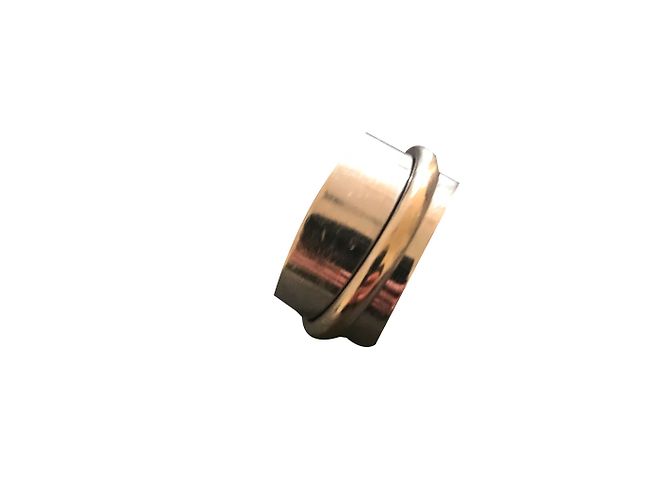 Anillo Dinh Van de oro blanco 53 FR Plata