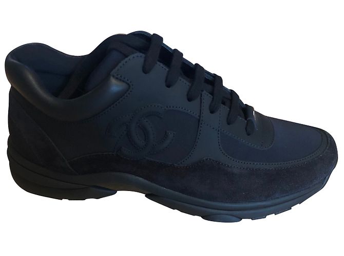 Chanel Baskets homme Noir
