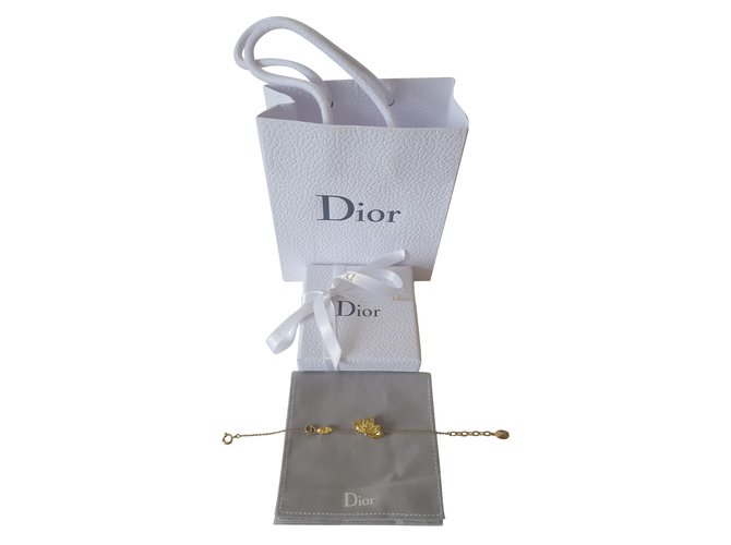 Dior Armbänder Golden Metall  ref.70903