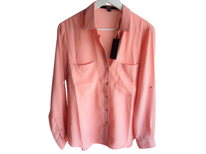 Guess shirt Pink Polyester  ref.70993