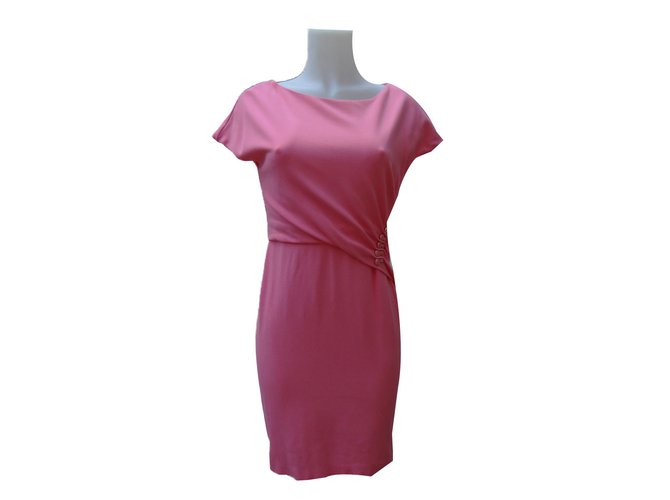 Escada Dresses Pink Viscose Elastane Polyamide  ref.71142