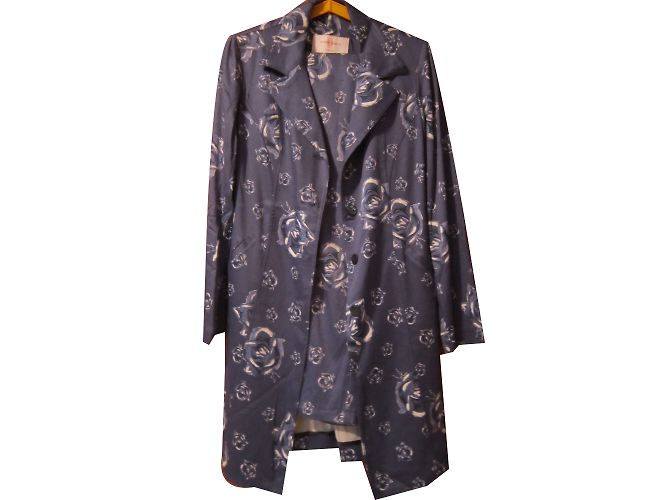 Completo pantalone blu Emanuel Ungaro
