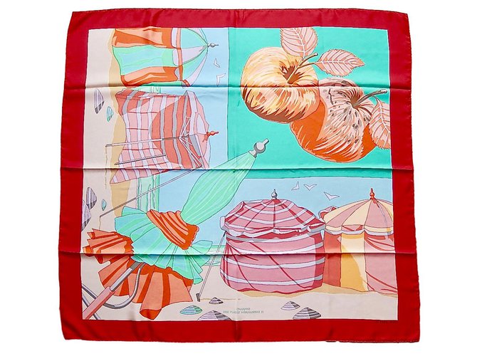 Hermès sciarpe Multicolore Seta