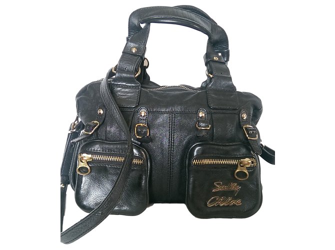See by Chloé Handbag Black Leather  ref.71297
