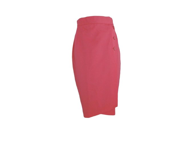 M Missoni Skirt Pink Wool Rayon  ref.71340